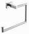 51982 glass shelf bathroom accessory brass chrome finish tumbler holder towel bar paper holder soap dish