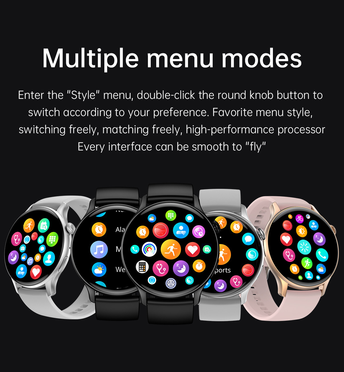 HK85 Ladies Bluetooth Smart Watch 1.43 Amoled Bt Calling NFC Health Monitor