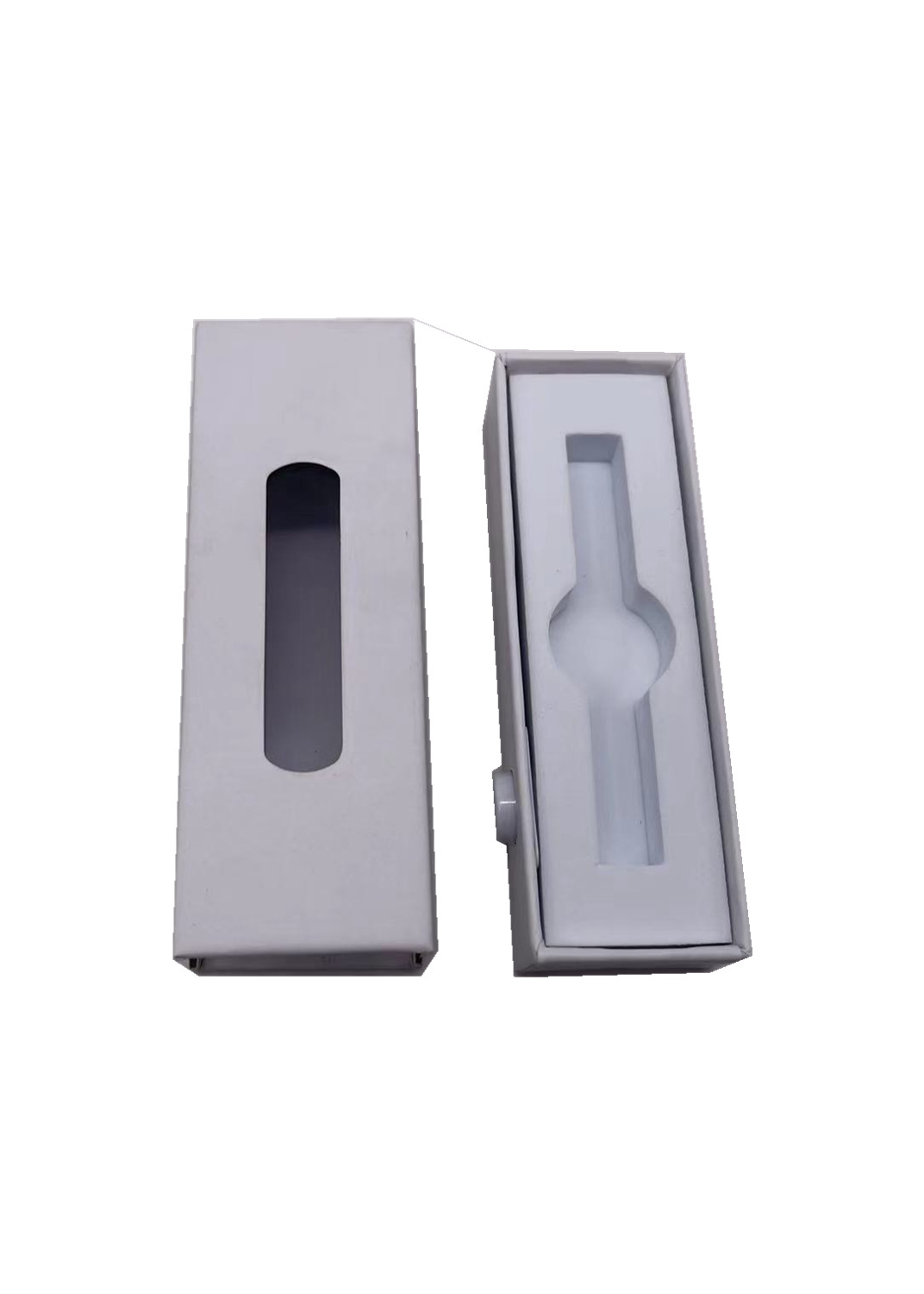Hard Cardboard Child Lock Vape Packaging Box FSC Certified With PVC Window