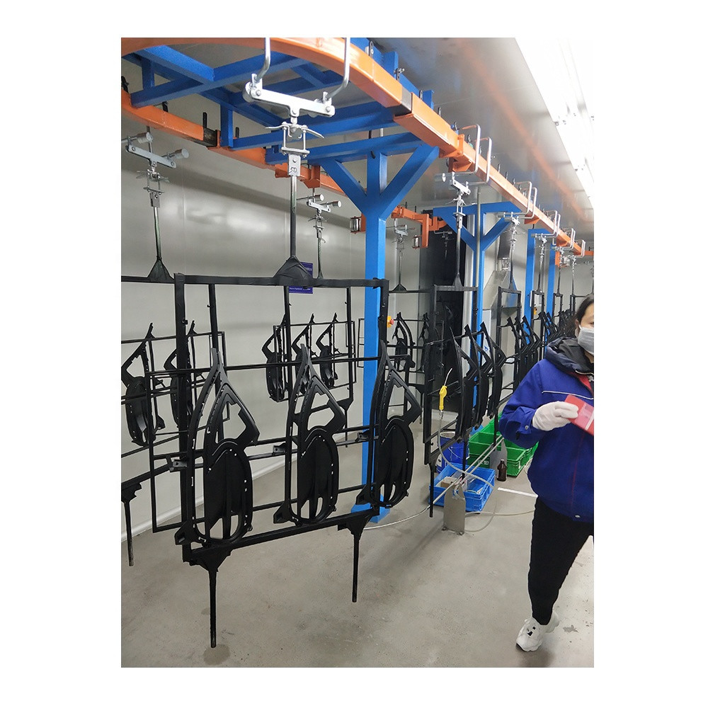Automated Roller Coating Line Powder Coat Spray Paint Integrated Heat Management