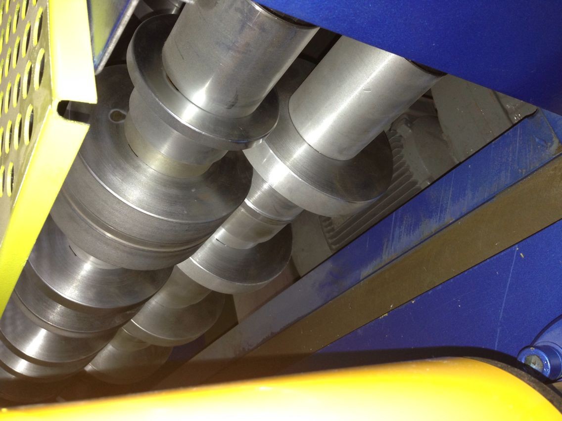 Automatic Cold Roll Forming Machine Change Size C Purlin For Steel Structure