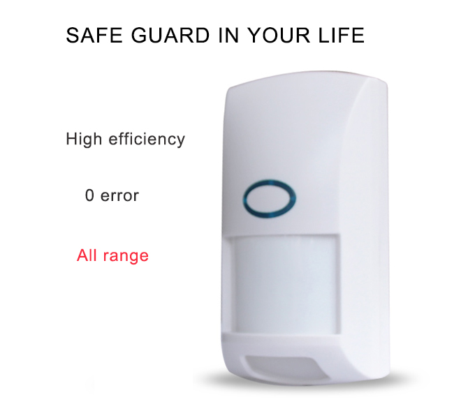 New model alarm system low power consumption cable anti-pet detector