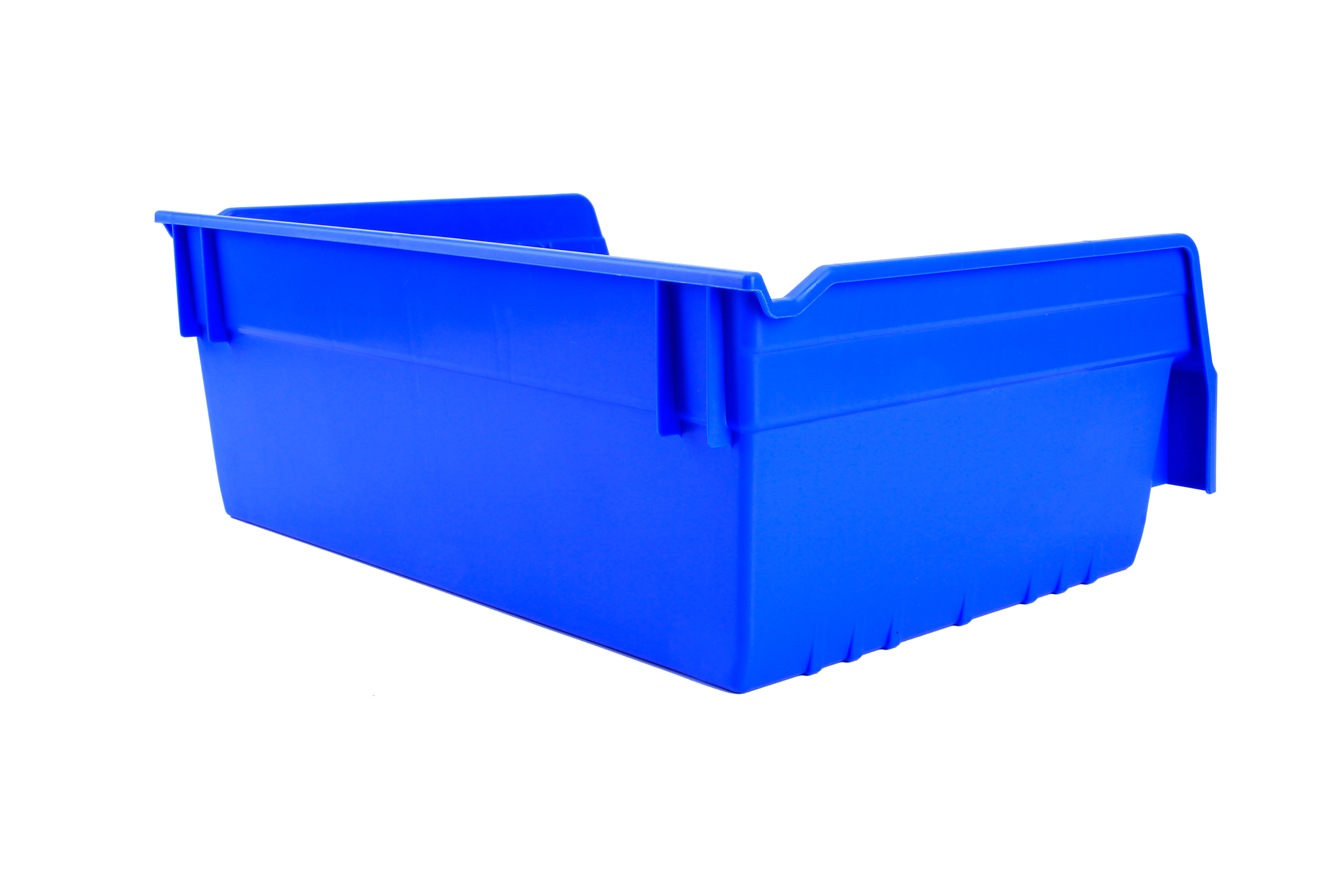 Space-Saving Heavy Duty Plastic Bins for Warehouse Storage Internal Size 280x376x88mm
