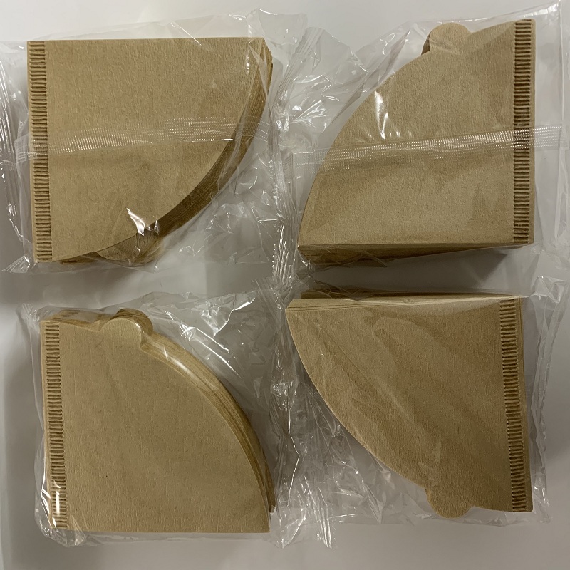 Disposable V Shaped Coffee Filter Paper Hand Drip Coffee Filter Paper And Storage Holder
