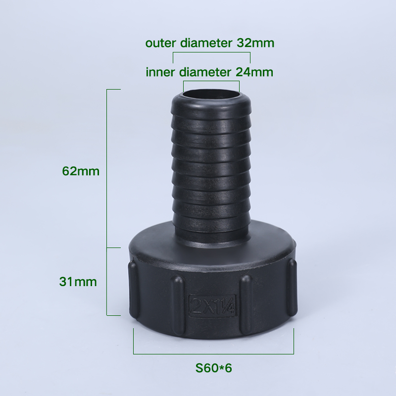 IBC Tank Plastic Container Fittings Adapter Connector Coupling Customized Support OEM