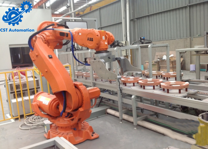 Centrifugal Water Pump Assembly Line , Vertical Robotic Assembly Line