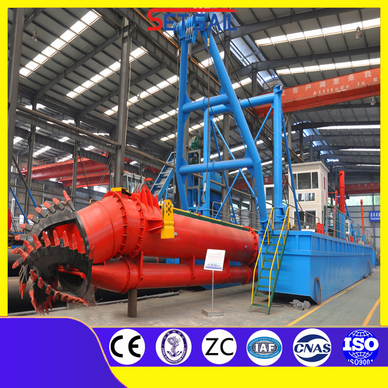 Full New 10 Inch Cutter Suction Dredger Used in River Lake