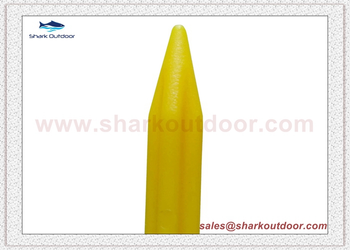 High quality PP or ABS plastic tent peg from professional factory  6 in.