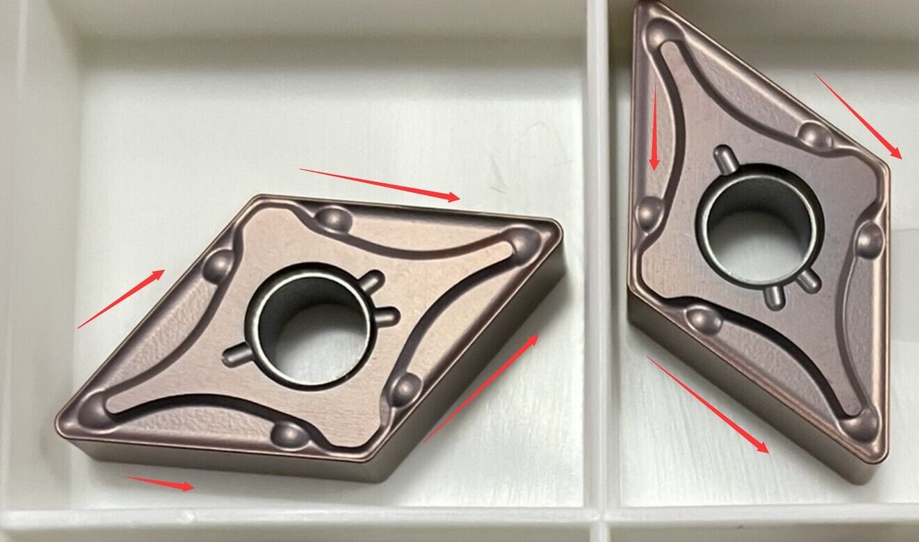 Turning CNC Tungsten Carbide Insert For Cast Iron CNMG120408 Cutting Method