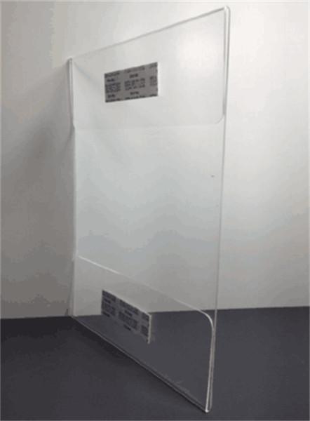 hotsale acrylic Material acrylic sign holders 8.5 x 11