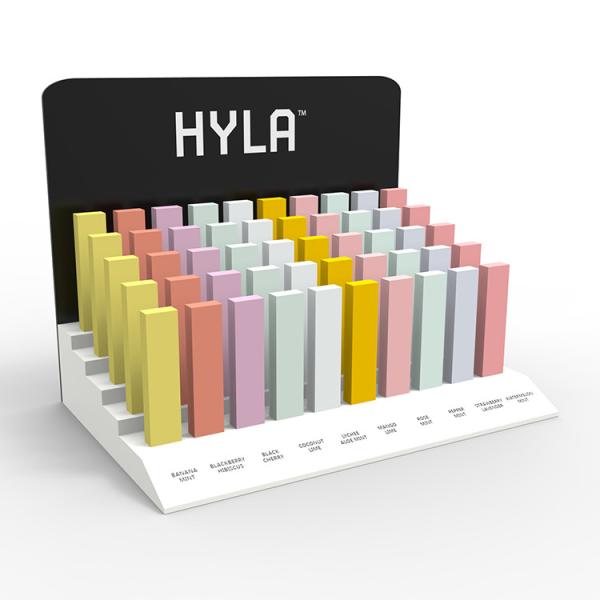 Hot Selling Nail Polish Display Stand Acrylic Countertop Cosmetic Display Rack