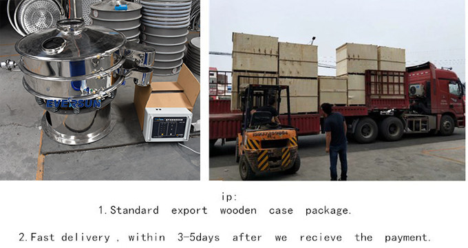 Food Grade Ultrasonic Vibration Screen Sifter For Accurate Material Separation