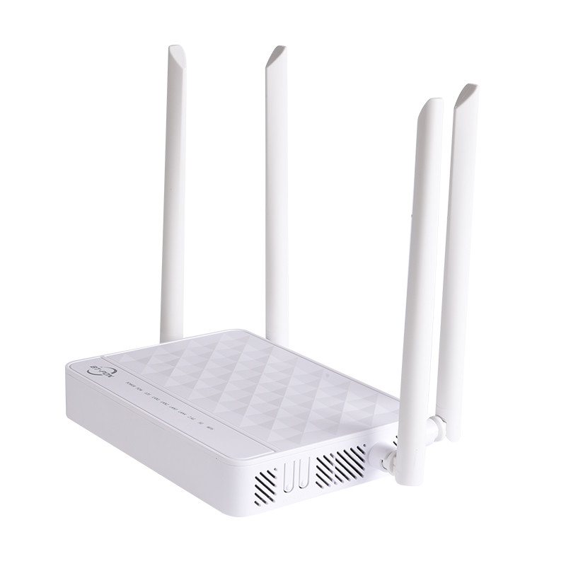 5dBi 1310nm 1490nm XPON ONU FTTH 4GE DUAL BAND WIFI NETWORK