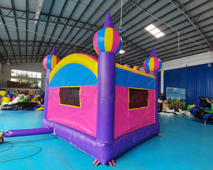 Multi Color Ice Cream Truck Inflatable Bounce Houses