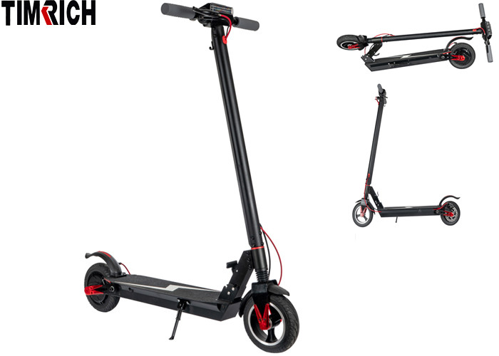 Waterproof 8'' Portable Electric Scooter Two Wheel Light Weight IP X4 With LED Display