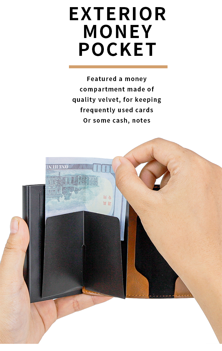 MINIBOOK Pocket Business Aluminum Credit Card Holder Your Essential Accessory