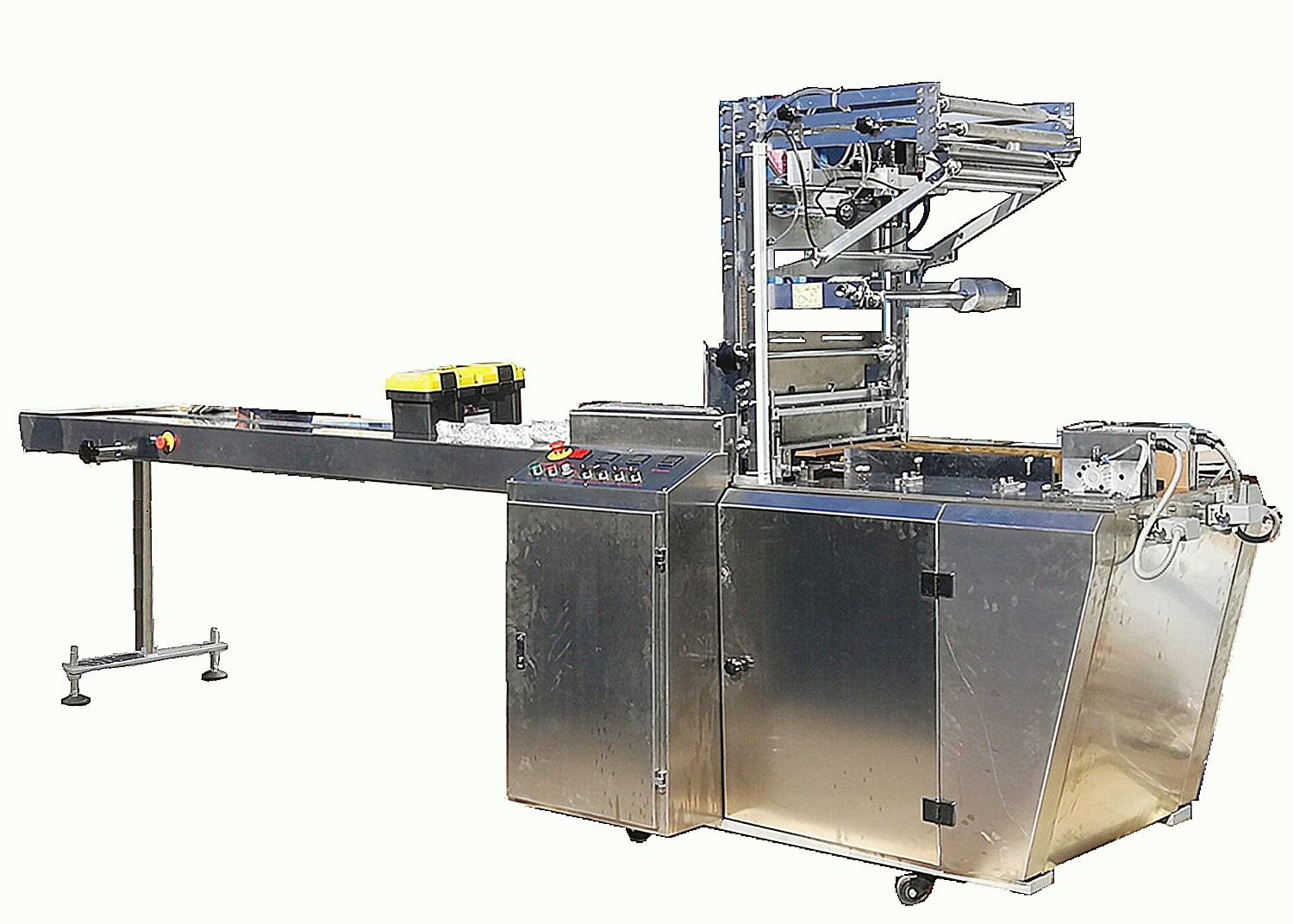 600W Automatic Biscuit Packing Machine SWH 7017 Wrapping Packing Machine