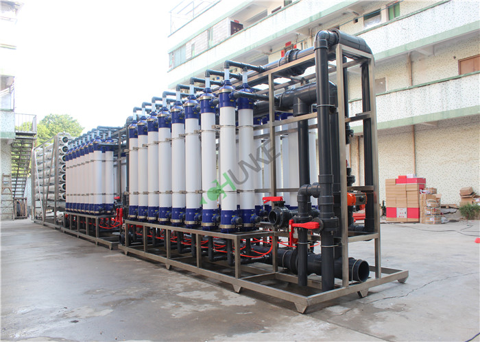 100T / H Big Brackish Water Treatment Plant , Industrial Reverse Osmosis Water Filter