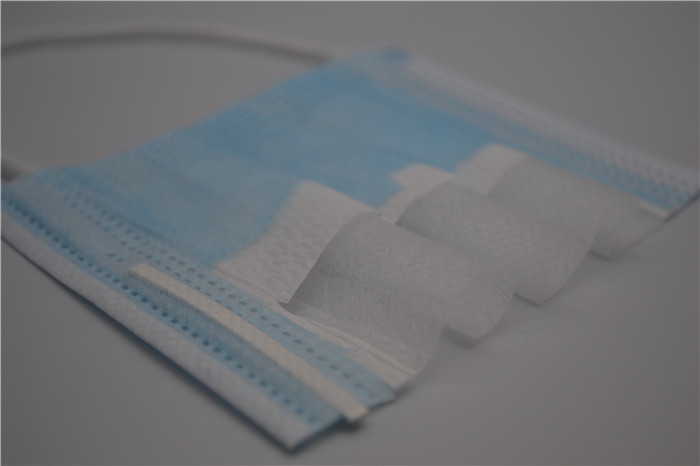 Breathable Mouth Cover 3 Ply Non Woven Face Mask