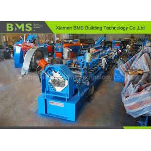 Quick BMS Change Automatic Embossing C Channel Machine With Hydraulic System