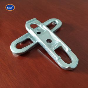 Straight Link Drop Forged Rivetless Chain 1.5 Inches Width Solid Pin Type for