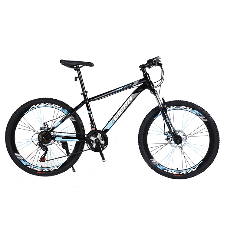 Carbon Steel Mountain Bike Mtb With Fork Suspension And 40MM Triple Wall Rim