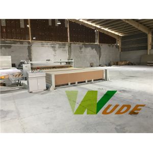 High Pressure Embossing Short Cycle Laminating Line / Synchronous Laminating