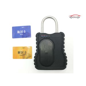Remote Control GPS Tracking Padlock Secured Cargo Transport SMS Command Padlock