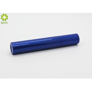  Glossy Electroplating Blue Plastic Empty Mascara Container Capacity 7ml Manufactures
