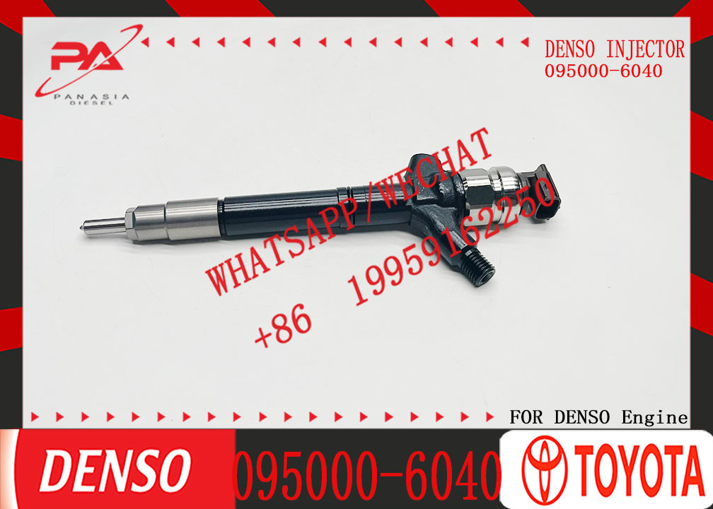 Diesel Engine Parts Common Rail Injector 095000-6040 095000-7320 23670-0R020 095000-7330 095000-7660