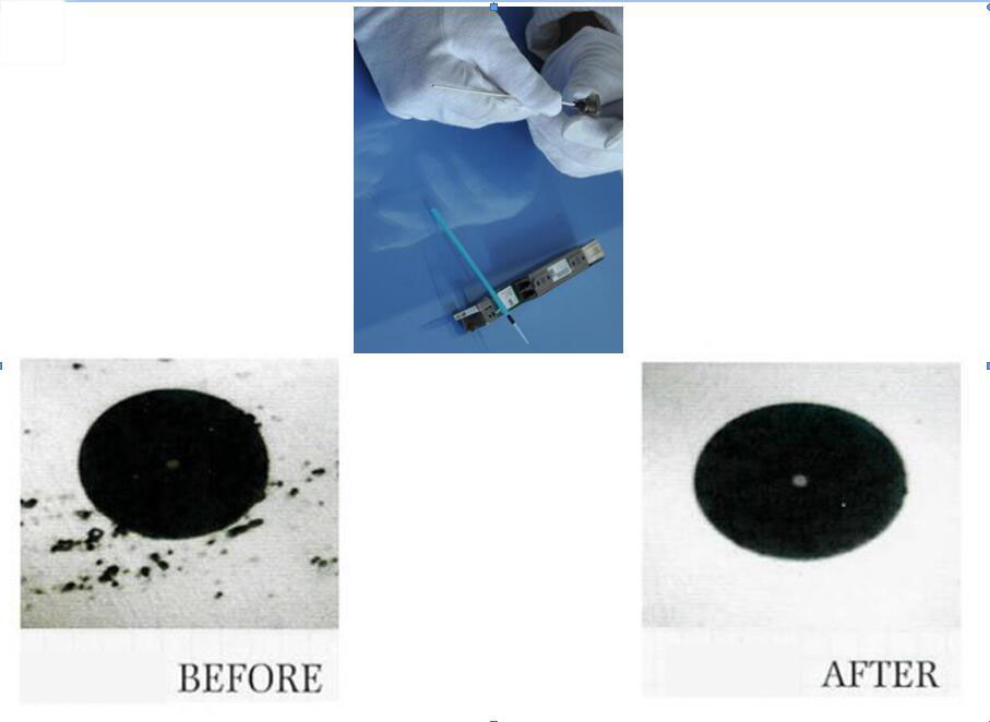 1.25mm Apertures Fiber Optic Cleaning Sticks Ideal For LC / MU / MT Connector