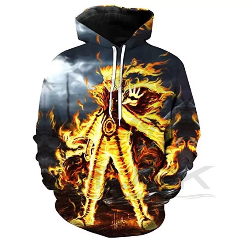 Custom Logo 3D Printed Oversize Hoodie