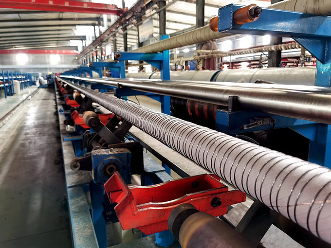Industrial Phosphoric Acid Hose Braided Flexible XLPE 3inch Chemical Resistant