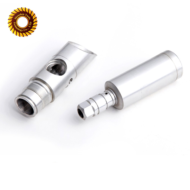 Electropolished Casting Aluminum CNC Turning Parts Sandblasted