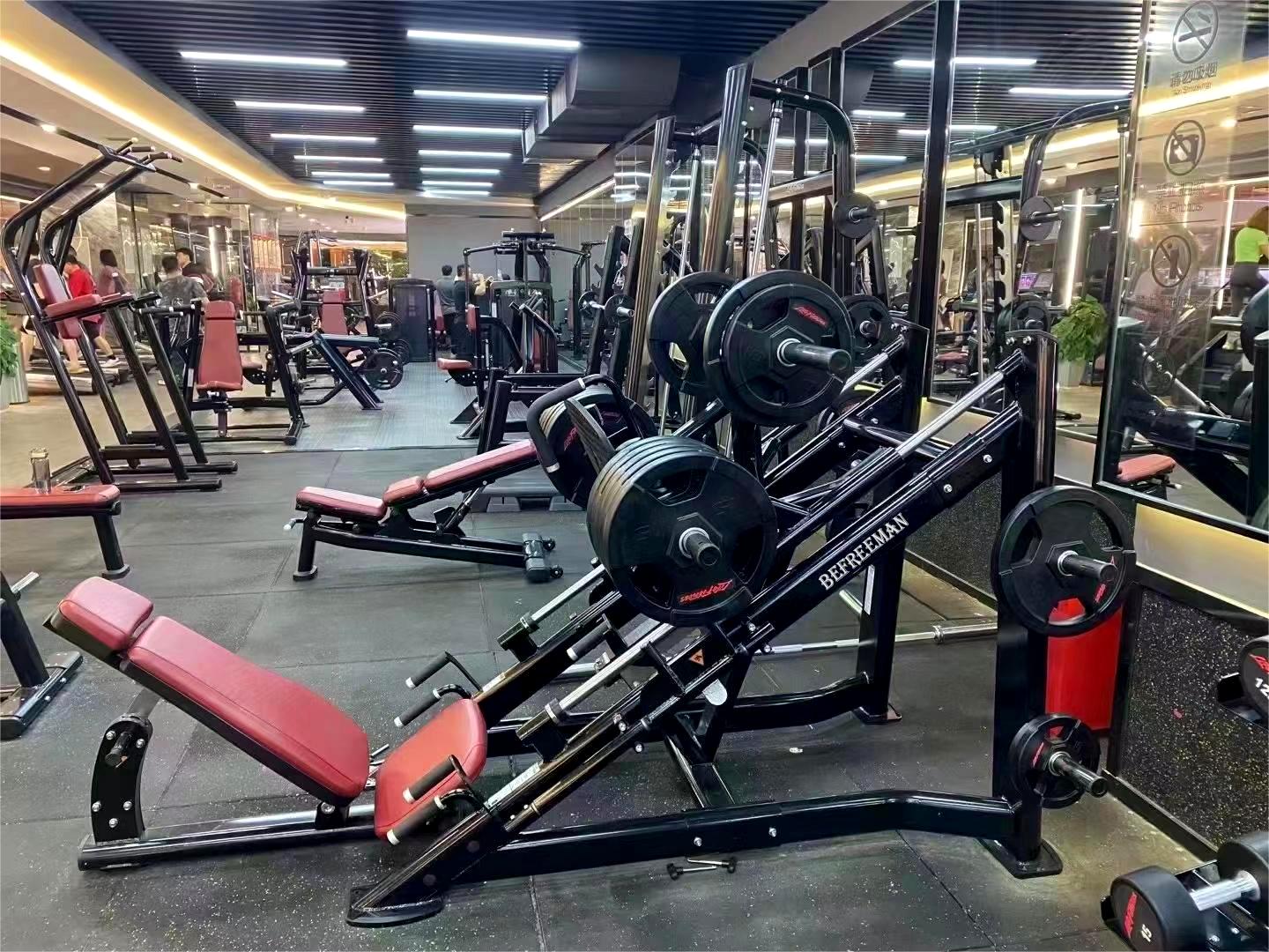 Strength Training Gym Equipment Plate Loaded 45 Degree Leg Press Machine