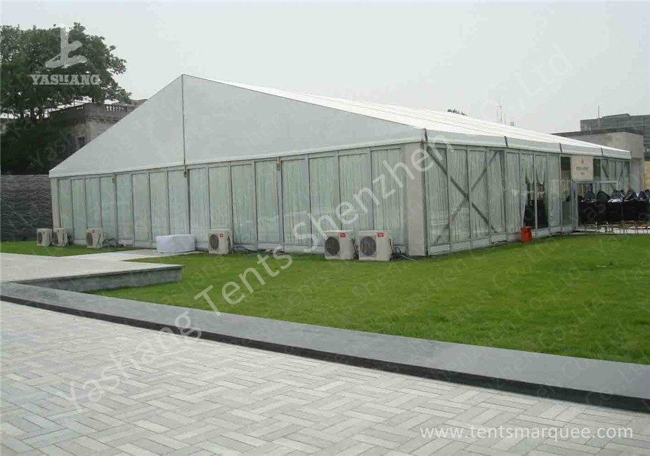Air Conditioning Outdoor Event Tent , Beautiful Outside Event Tents Luxury Linings