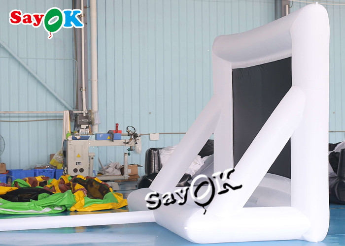 Blow Up Movie Screen 4.2x3m Oxford Cloth Inflatable Projector Screen For Outdoor Public Venues
