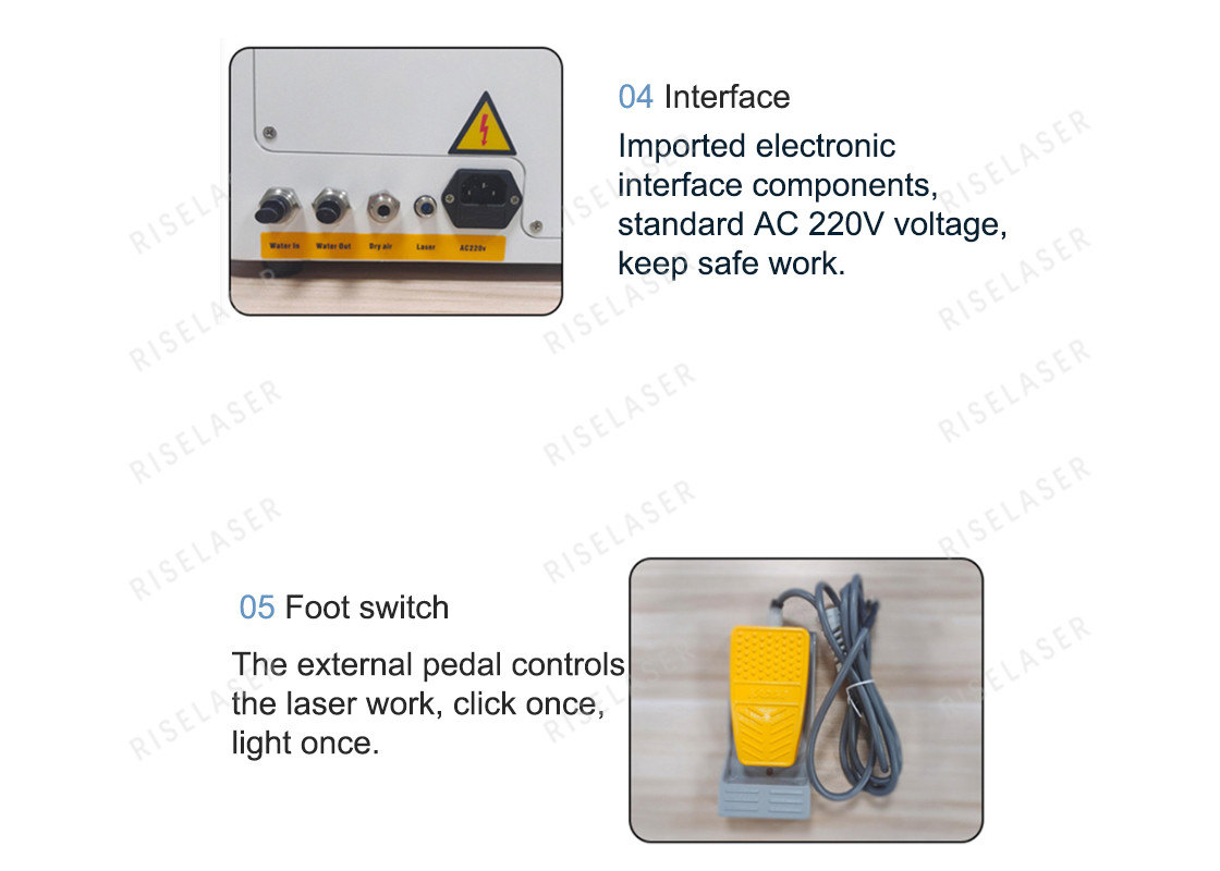 Riselaser Spot Laser Welding Machine 60w 100w Jewellery Laser Soldering Machine