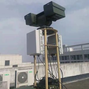 DBF MIMO Technology Perimeter Surveillance Radar System For 1.2km Drone