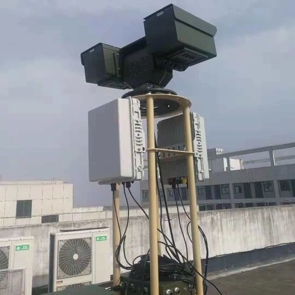 DBF MIMO Technology Perimeter Surveillance Radar System For 1.2km Drone