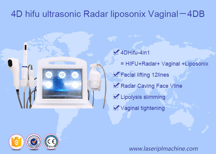 Skin Care 4d Hifu Machine Portable Face Lifting Body Shaping