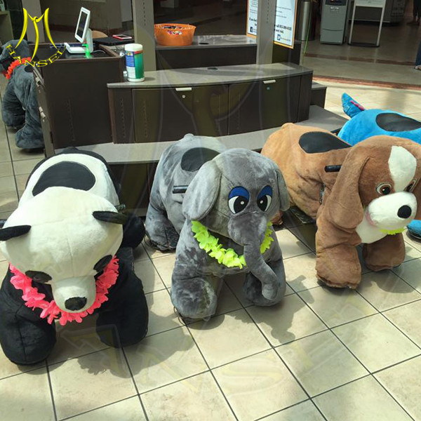 Hansel animal plush rides unicorn kiddie rides in mall for sale