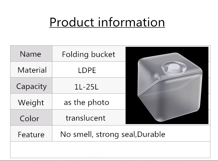 UMETASS LDPE Collapsible 20 Litre Plastic Jerry Can Eco Friendly Custom