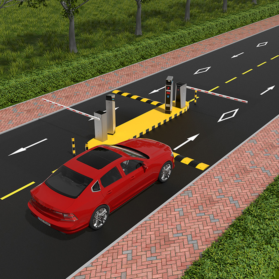 Parking System License Plate Detection Controller With 4MP LPR Camera Cloud Platform