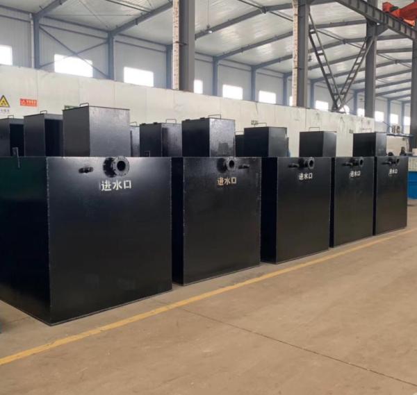 14m2 5m3/H Mini Mobile Wastewater Treatment Plant Hospital Effluent Treatment
