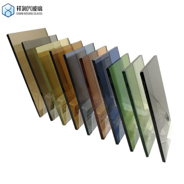 Solid Structure Tempered Glass Window Building Facade Tinted Decoration Insulated Glass
