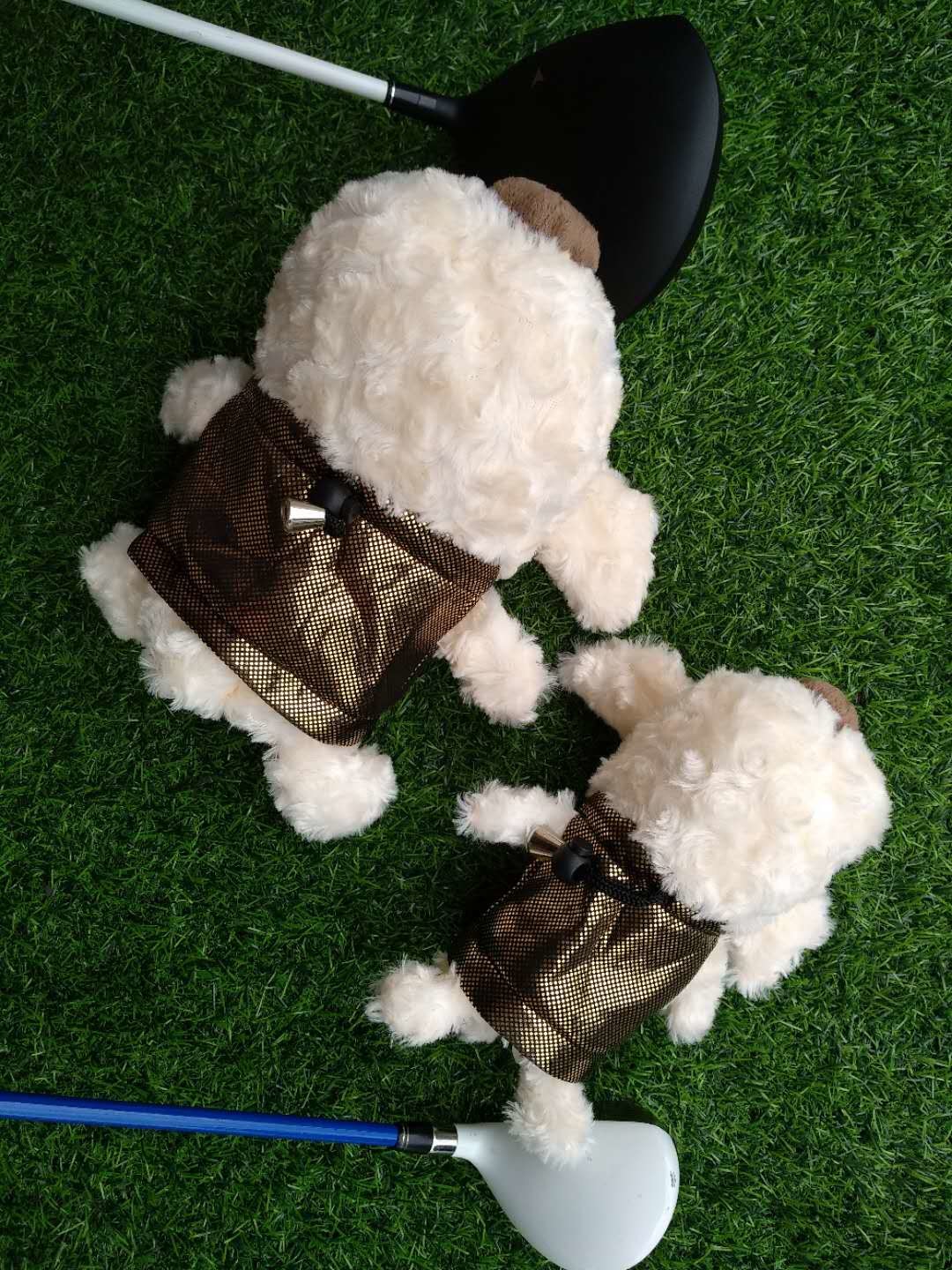 golf head cover , dog head cover , animal head cover , plush head cover , driver head cover