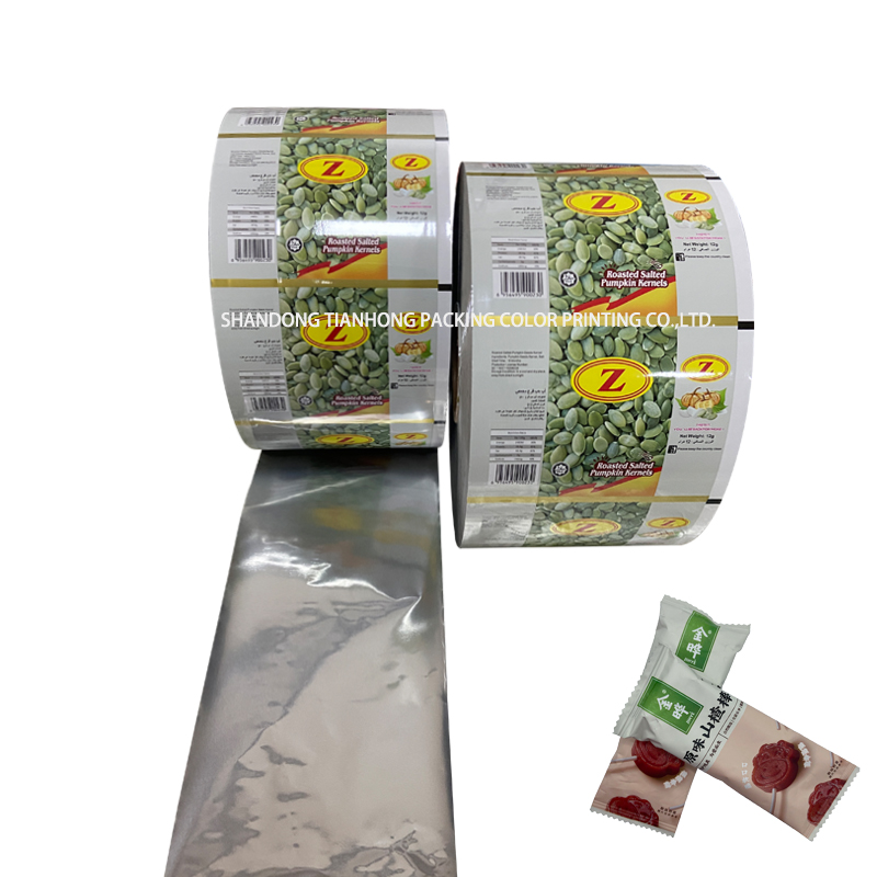Custom Roll Flexible Film Laminated Plastic Film Rolls For Milk Powder Packaging