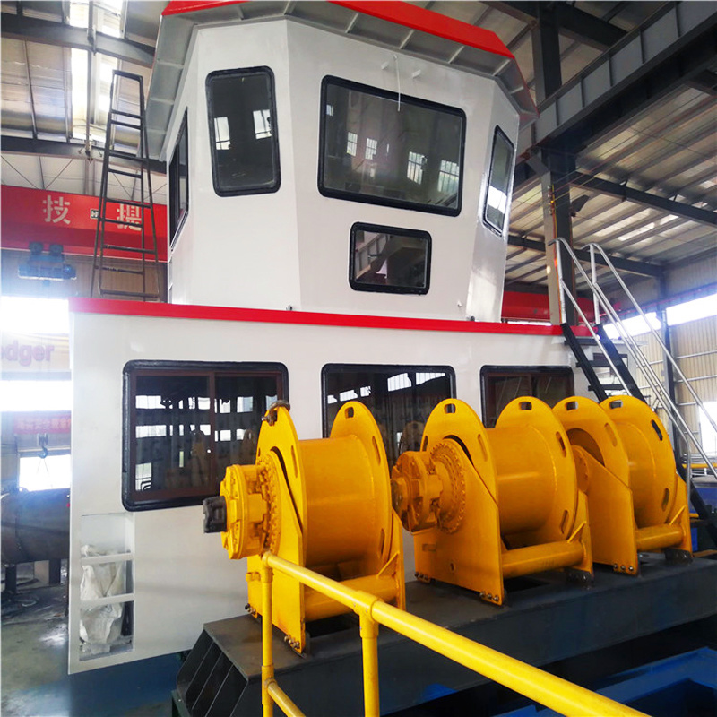 Hydrauliy Diesel Engine Equipment 10/12/14/16/18/20/24/26 Inch Gold Dredge/D Boat /River Dredge Cutter Suction River Sand Dredger with Cutter Head Machinery