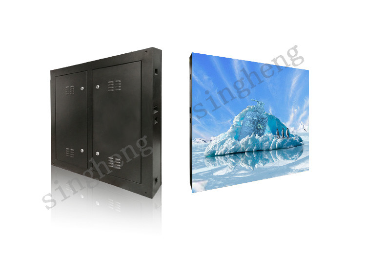 Long Lifespan Outdoor Advertising Led Screens Led Video Display SPCC Cabinet Material